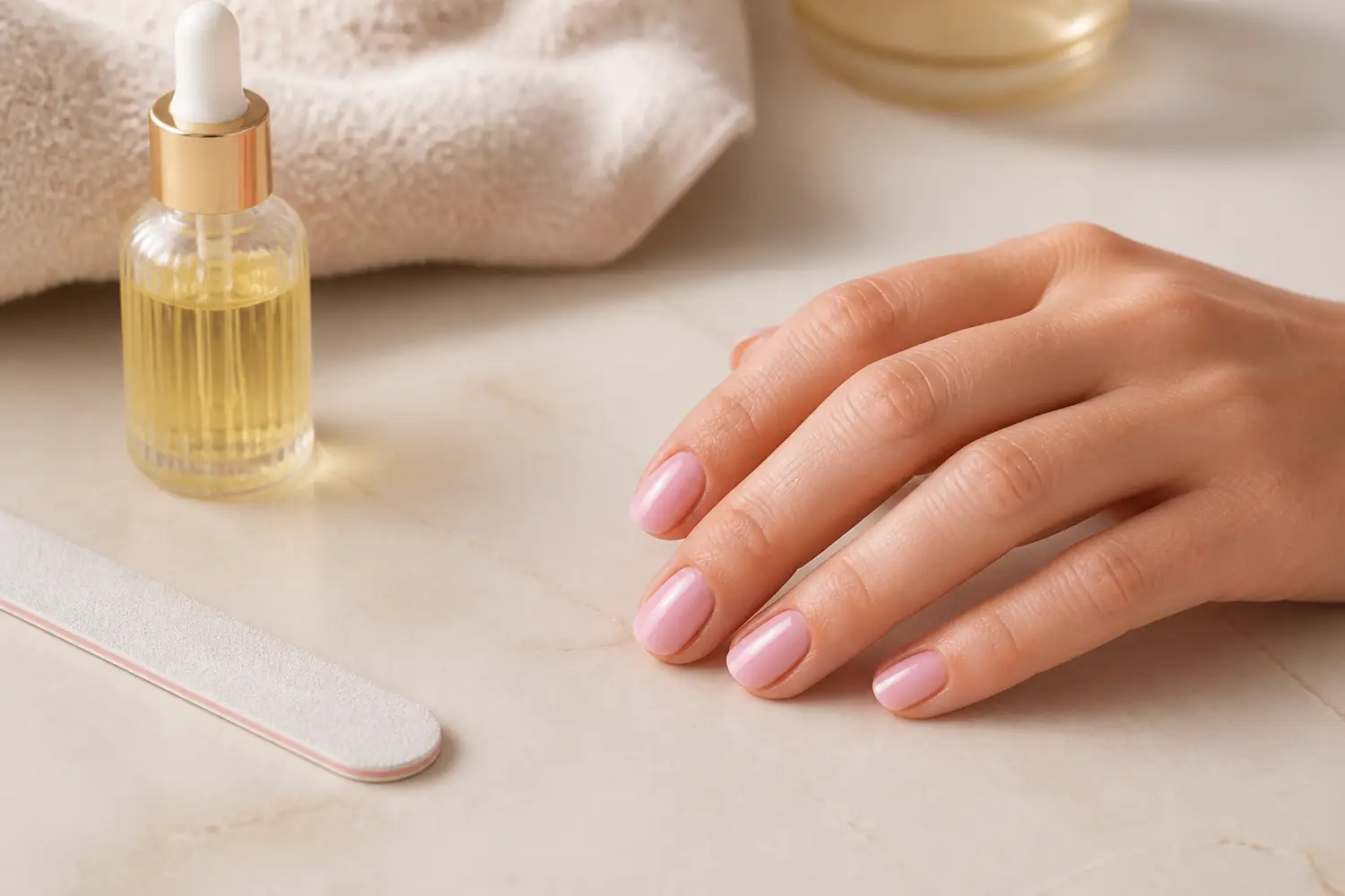 Gel manicure care